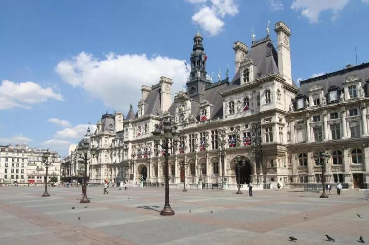 Appartement Quartier Dans Le Marais Hotel De Ville Париж Екстериор снимка